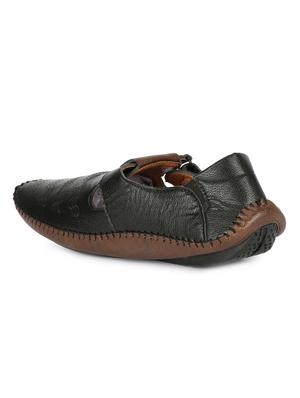 black patent leather slip on sandals - 16673595 - Standard Image - 3