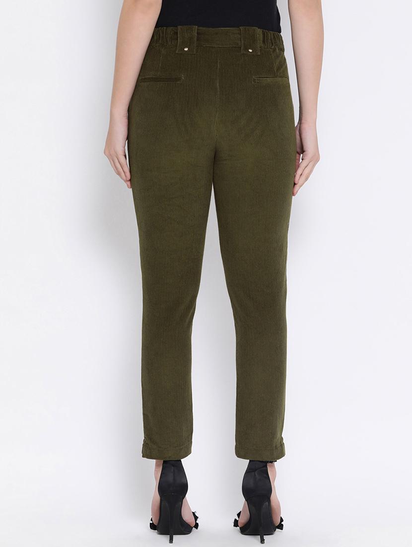 high rise corduroy trouser - 16673748 - Zoom Image - 3