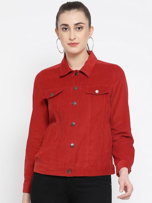 pocket detail long sleeved jacket - 16673780 - Standard Image - 1