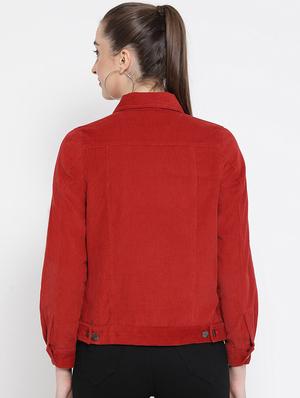 pocket detail long sleeved jacket - 16673780 - Standard Image - 3