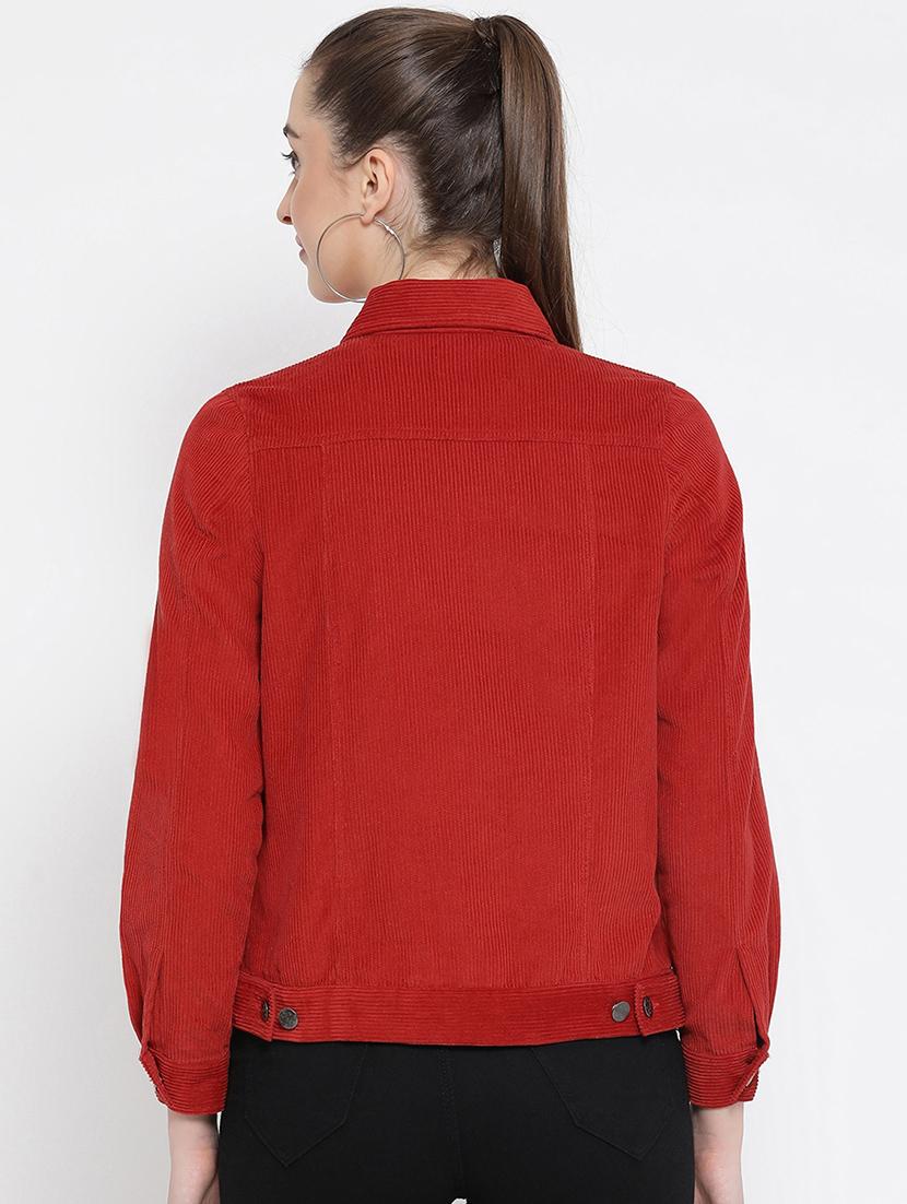 pocket detail long sleeved jacket - 16673780 - Zoom Image - 3