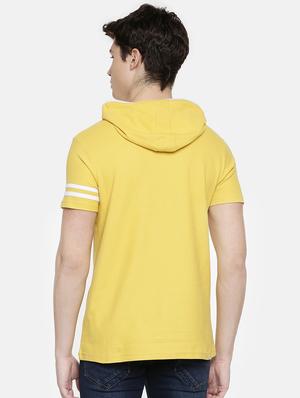 yellow solid t-shirt - 16674123 - Standard Image - 3
