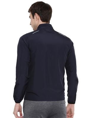 red color block casual jacket - 16674511 - Standard Image - 3
