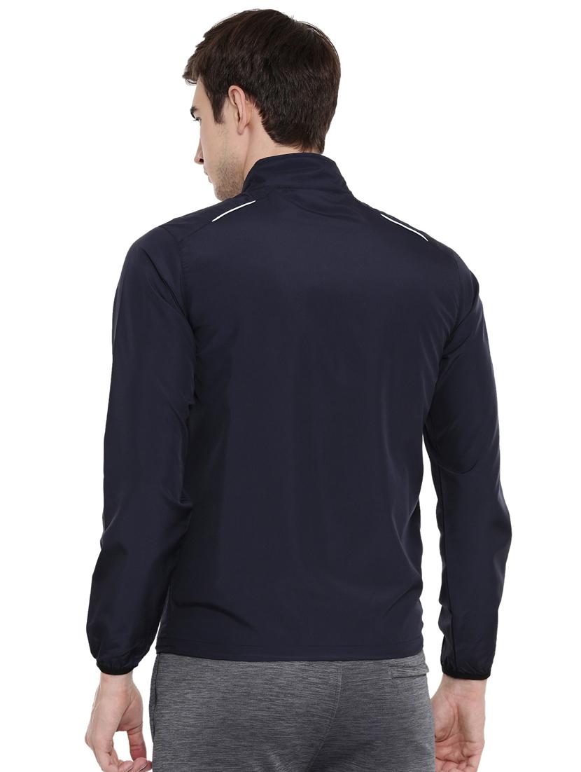 red color block casual jacket - 16674511 - Zoom Image - 3