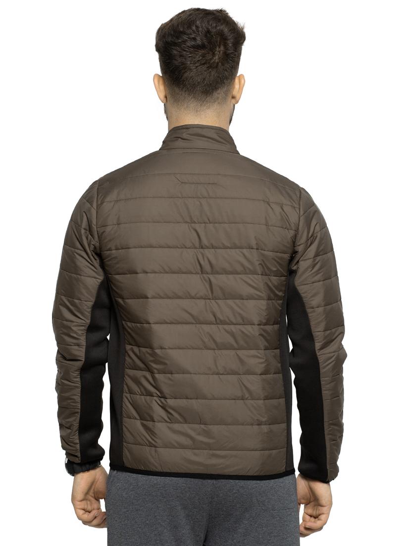 green solid quilted jacket - 16674517 - Zoom Image - 3