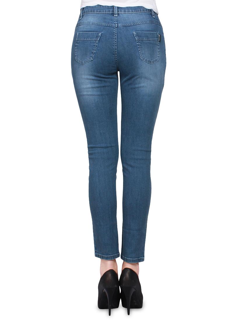 high rise distressed jeans - 16674691 - Zoom Image - 3