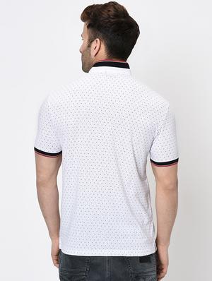 white printed pocket t-shirt - 16674824 - Standard Image - 3