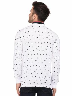 white printed t-shirt - 16674838 - Standard Image - 3