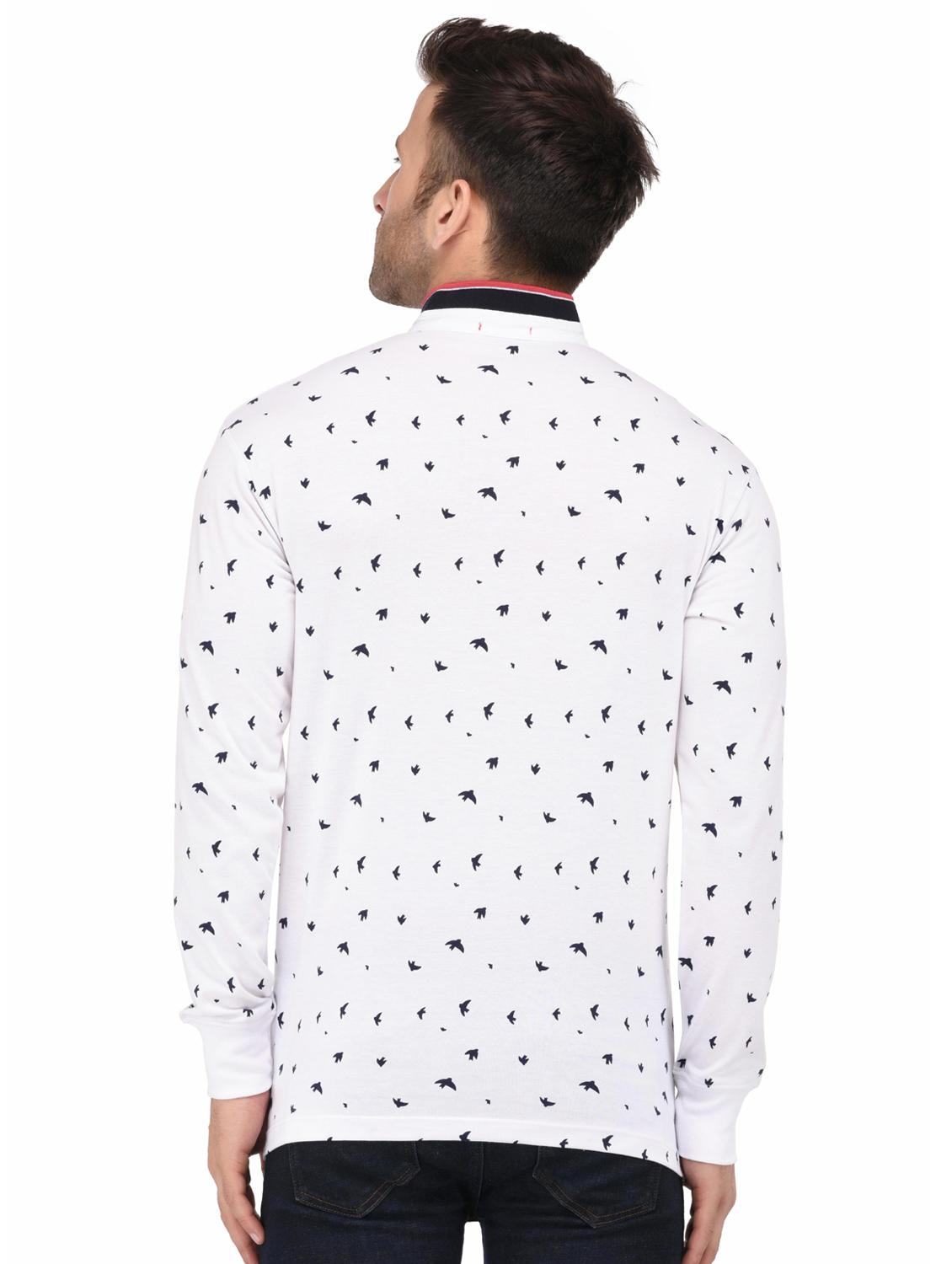 white printed t-shirt - 16674838 - Zoom Image - 3