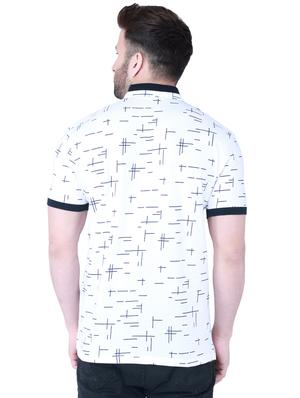 white printed t-shirt - 16674859 - Standard Image - 3