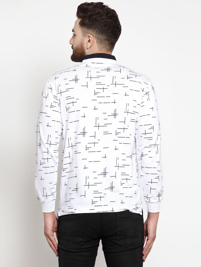 white all over print t-shirt - 16674891 - Zoom Image - 3