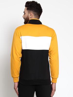 black color block tracksuit - 16675052 - Standard Image - 3