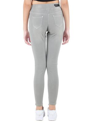 high rise solid jeggings - 16675821 - Standard Image - 3