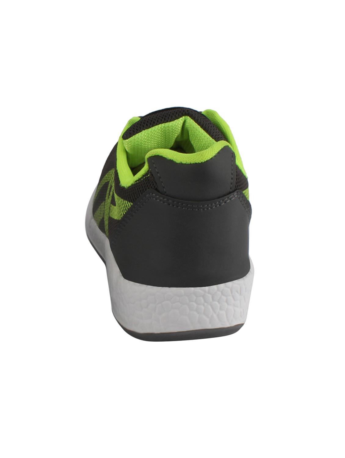 grey fabric lace up sport shoes - 16675961 - Zoom Image - 3