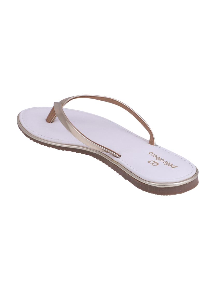 metallic slippers flip flops - 16676837 - Zoom Image - 3