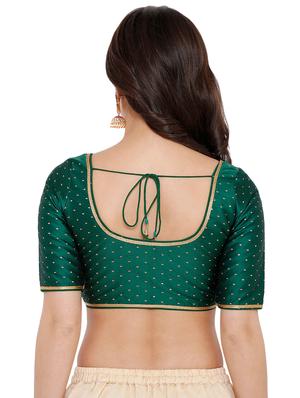 back detail printed blouse - 16676938 - Standard Image - 3