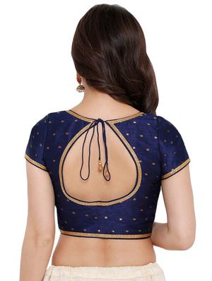 back detail printed blouse - 16676943 - Standard Image - 3