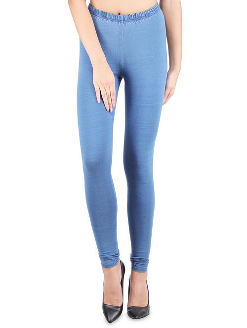 high rise solid leggings - 16676969 - Standard Image - 1