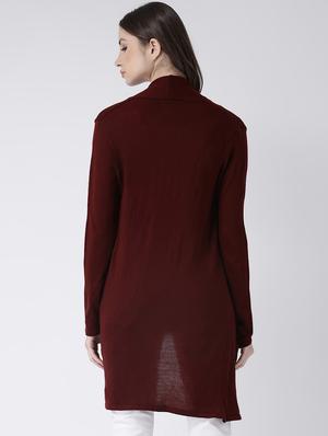 solid acrylic regular shrug - 16677401 - Standard Image - 3