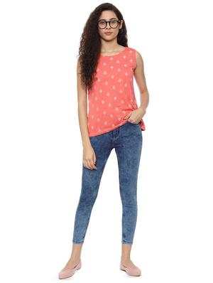 high rise stone washed jeans - 16677698 - Standard Image - 3