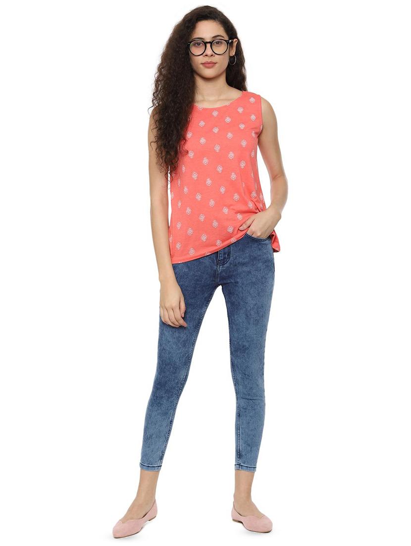 high rise stone washed jeans - 16677698 - Zoom Image - 3