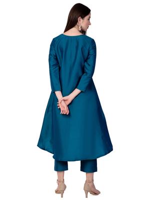 solid high-low kurta - 16677878 - Standard Image - 3