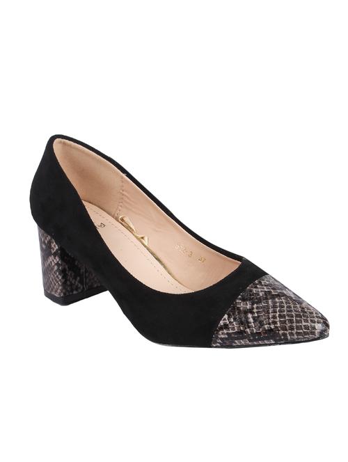 black slip on pumps - 16678030 - Very Small Image - 1