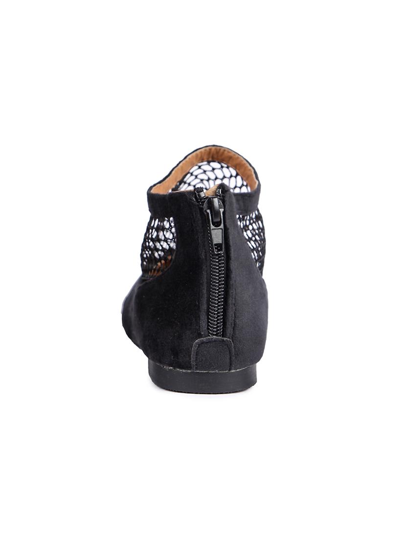 black slip on sandals - 16678033 - Zoom Image - 3