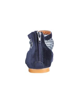 navy slip on sandals - 16678034 - Standard Image - 3