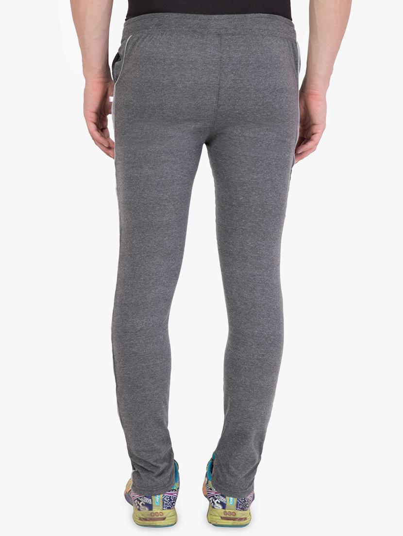 grey side striped track pant - 16679399 - Zoom Image - 3