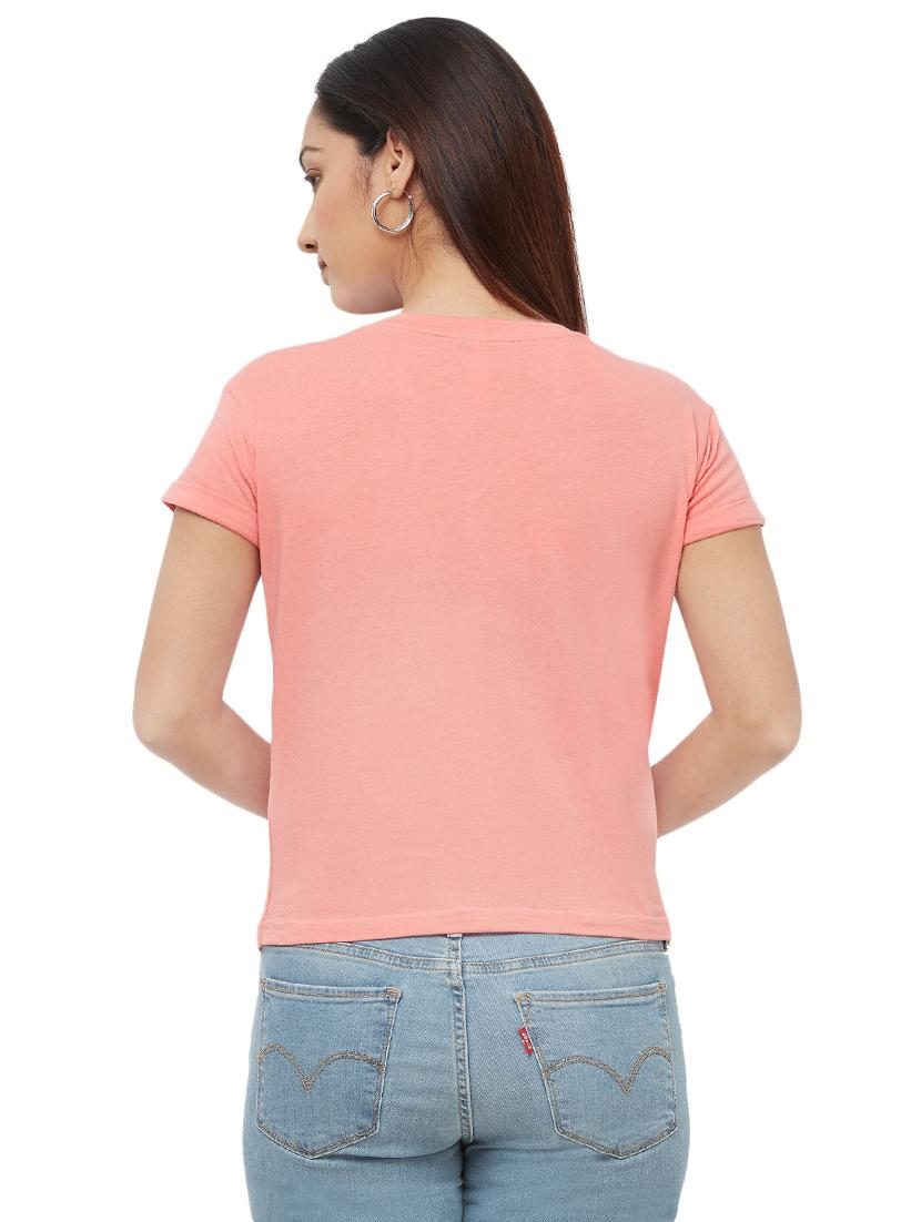 round neck graphic tee - 16680214 - Zoom Image - 3