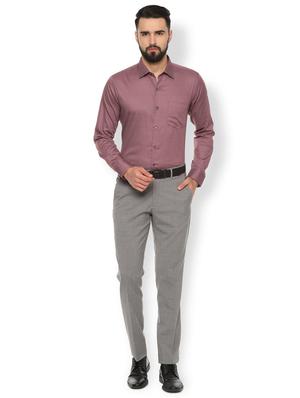 red printed formal shirt - 16680503 - Standard Image - 3