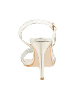 gold back strap sandals - 16680542 - Standard Image - 3