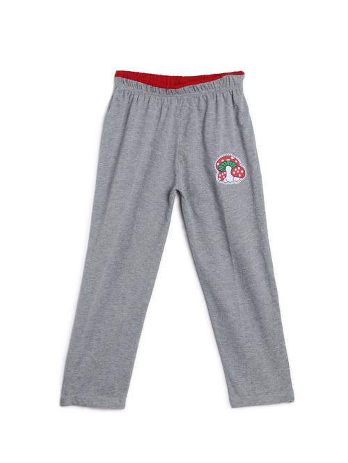 mid rise cotton track pant - 16680792 - Standard Image - 1