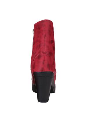 red ankle boots - 16680866 - Standard Image - 3