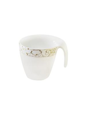 porcelain tea cups with real gold design (set of 6) - 16680896 - Standard Image - 3