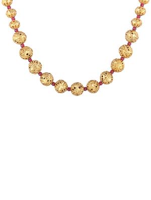 gold plated chain necklace - 16681482 - Standard Image - 3