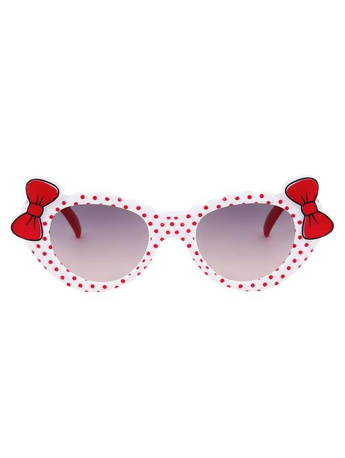 white poly carbonate sunglass - 16681487 - Standard Image - 1