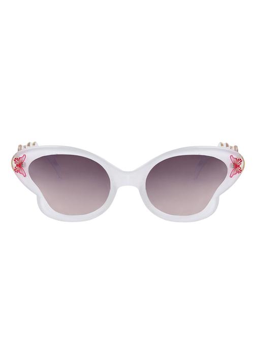 white polycarbonate sunglass - 16681493 - Standard Image - 1