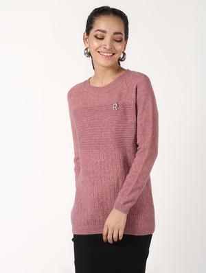 raglan sleeved solid pullover - 16681596 - Standard Image - 3