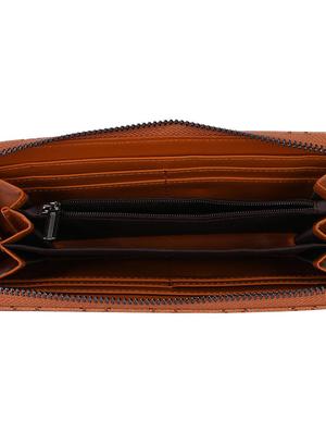 brown cotton wallet - 16682312 - Standard Image - 3