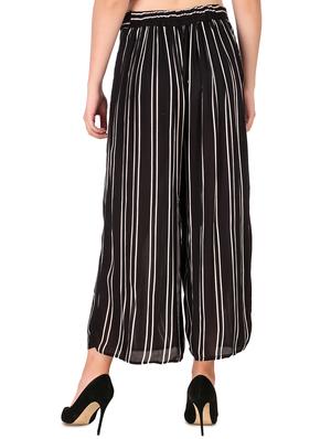 high rise tie knot striped trouser - 16682725 - Standard Image - 3