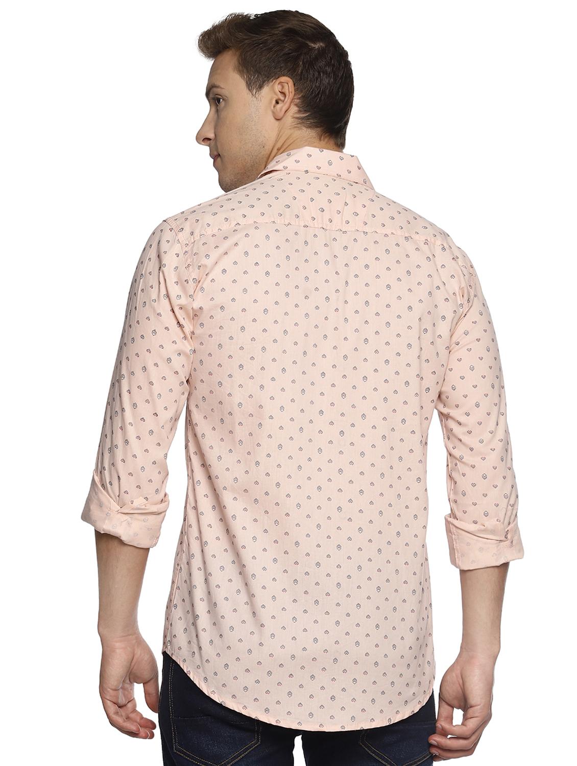 pink printed casual shirt - 16684161 - Zoom Image - 3