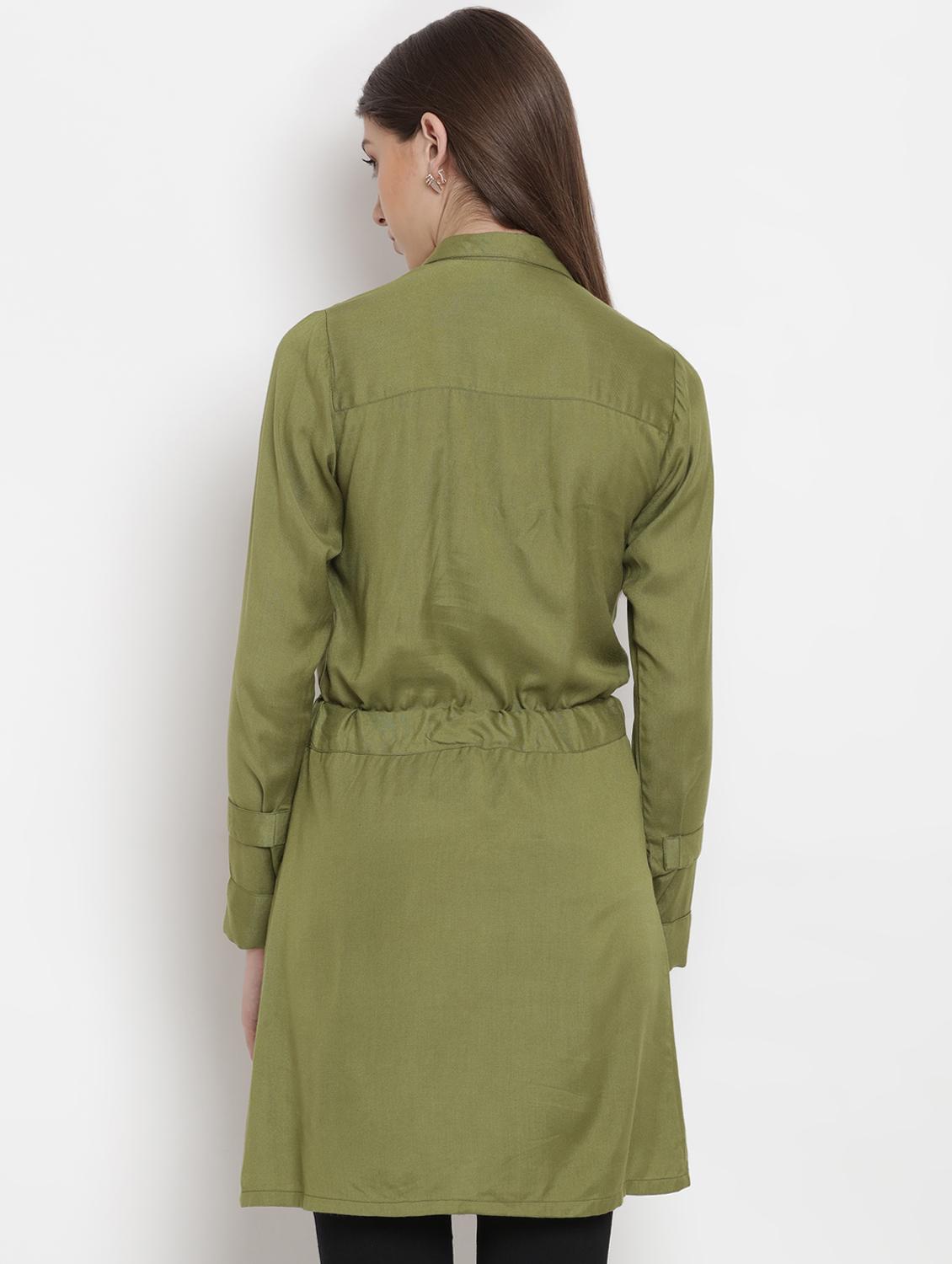 drawstring pocket detail tunic - 16684382 - Zoom Image - 3