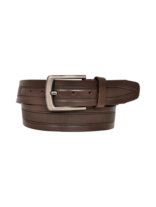brown leather belt - 16684509 - Standard Image - 1