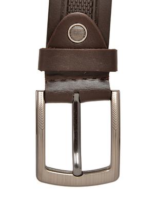 brown leather belt - 16684509 - Standard Image - 3