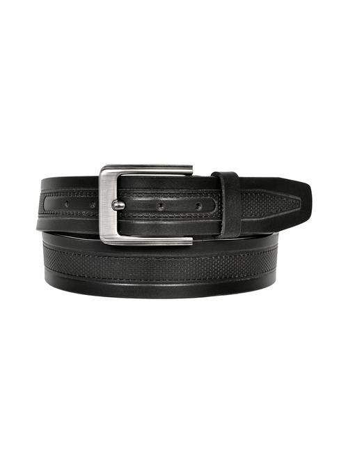 black leather belt - 16684510 - Standard Image - 1