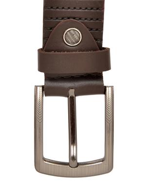 brown leather belt - 16684512 - Standard Image - 3