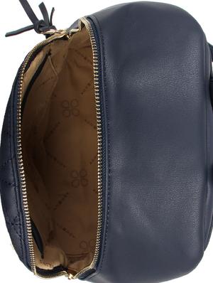 blue leatherette regular backpack - 16684691 - Standard Image - 3