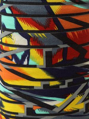 multi colored polyester head band - 16685007 - Standard Image - 3